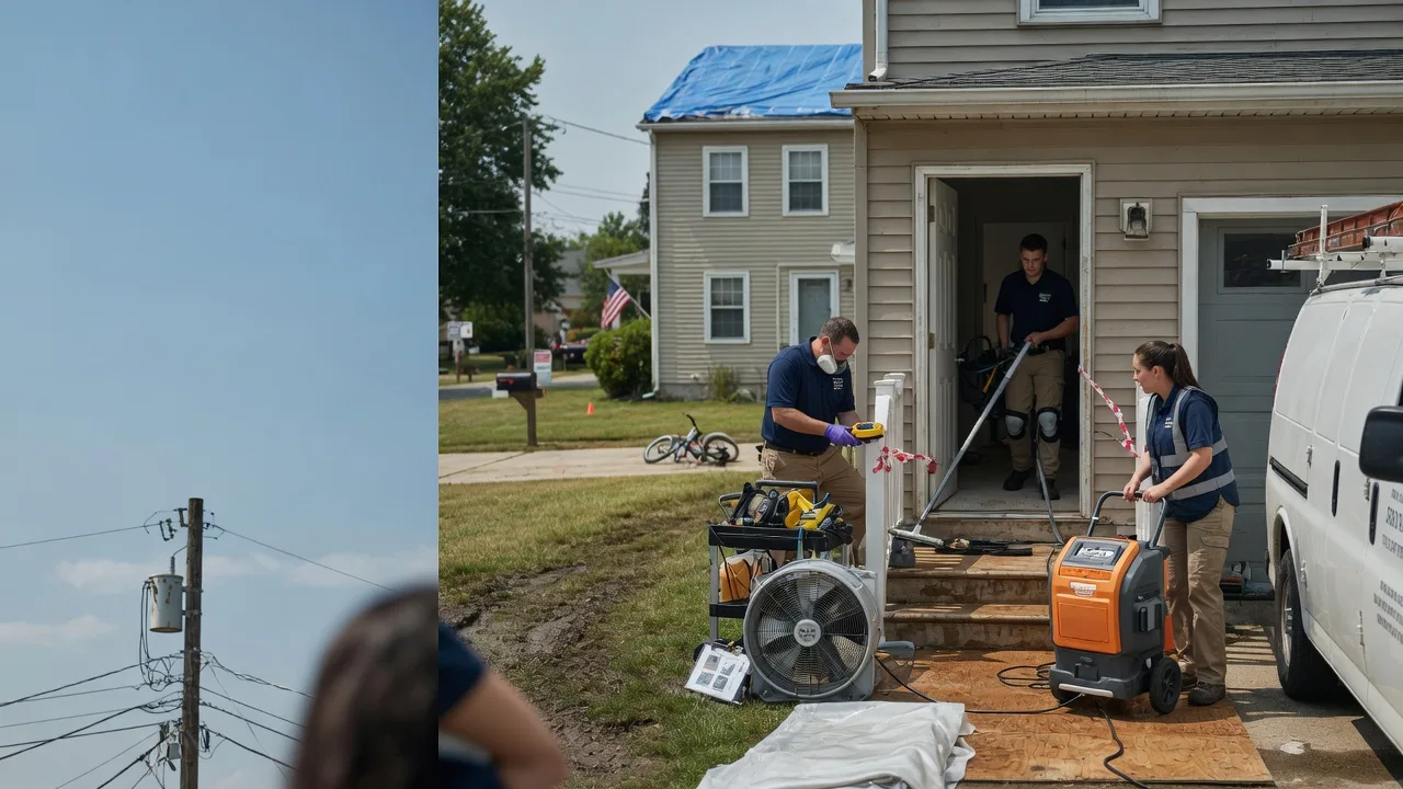 Water Damage Repair in Ferrysburg, MI near me